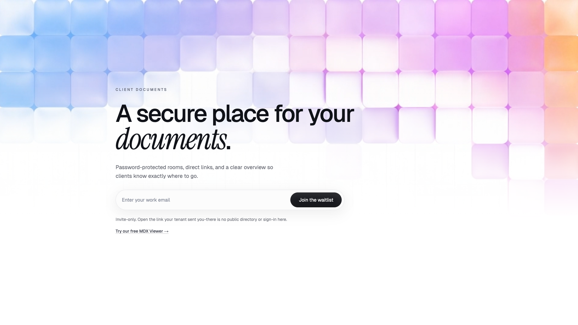 Saline | Secure Client Proposal Data Room screenshot