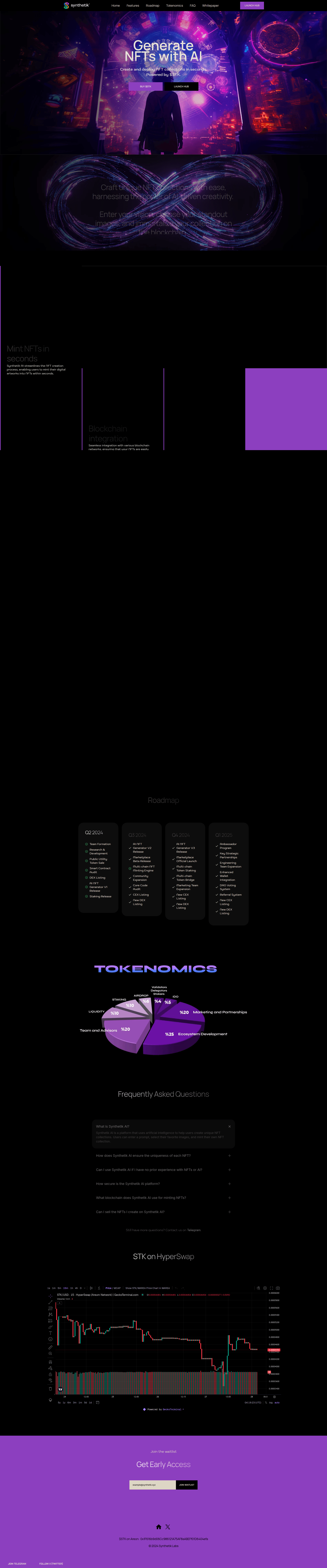 Synthetik AI screenshot